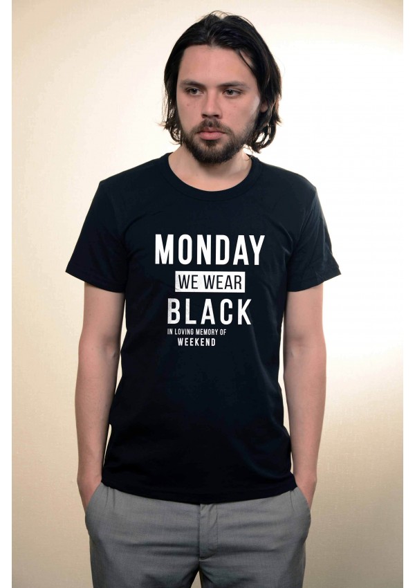 Tricou Black Monday